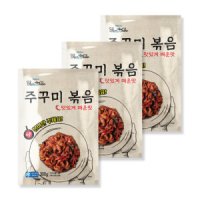 엉클푸드 매콤 쭈꾸미 불고기 볶음 매운맛 300gX3팩 50년전통 신라교역 제조