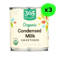 365 Whole Foods Market USDA오가닉 연유 397g 3팩 Organic Condensed Milk Sweetened