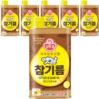 오뚜기 옛날 참기름  500ml  6개