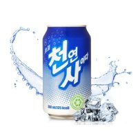 천연사이다 천연사이다 350ml 24캔 /탄산음료