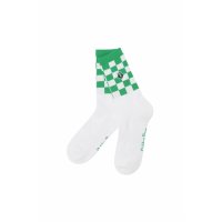 골든베어 Half Checker Board Mid Sock G6LAX23021GRX