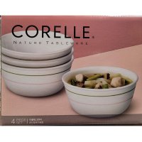 CORELLE 코렐 더블링 그린티 4인 탕국기 세트 4P (미국)  4개