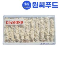 원씨푸드 빵가루 새우 300g 30g X 10미 다이아몬드 냉동 한입 튀김 토페도 새우후라이 브래드