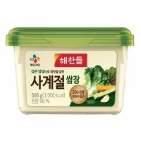 CJ제일제당 해찬들 사계절 쌈장 500g x10개