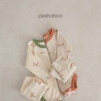 피카부 당근 수트세트 2컬러 유아 아기 바디슈트 peekaboo