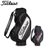 타이트리스트 Titleist 캐디백 남성 미드 사이즈 캐디백 - 블랙화이트 one size TB20SF4