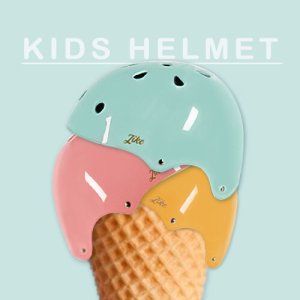 자이크 어린이 유아 아동 자전거 킥보드 헬멧