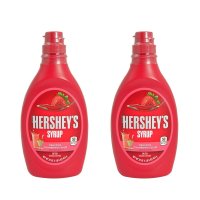 독일직배 1 1 허쉬 딸기 스트로베리 시럽 무지방 623g Hersheys Syrup Strawberry Fat 623g