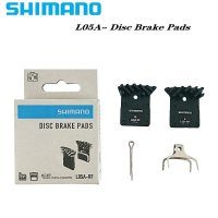 Shimano-L05A 브레이크 패드 DEORE SLX XT 수지 메탈 냉각 핀 아이스 테크 마운틴 로드 R9170 R8070 R7070