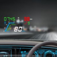 차량용 HUD 헤드업 디스플레이 GPS 위성 속도 측정-1 Q7 컬러 라이트 에디션 5.5인치