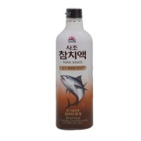 사조 참치액 900ml 1개 참치액젓 한스푼으로요리완성