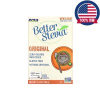 나우푸드 버터 스테비아 Better Stevia 오리지널 100g 100팩