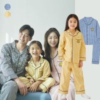 신세계인터네셔날 JAJU 키즈 LOVE BETTER 코튼 스트레치 체크 10부 파자마 세트