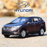 1 36 SUV 합금 자동차 모델 투싼 산타페 IX35 다이캐스트 시뮬레이션 금속 장