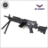 INF Airsoft MK46 기관총 AEG 비비탄총 전동소총 에어소프트건 성인용비비탄총 중화기