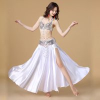 마마케제 밸리댄스복 마마케제 의상 인도 3pcs braampbeltampskirt 섹시한 춤 여성 의상 세트 bellydance