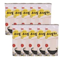 풍국면 우리밀 국수 소면 400g x 10개