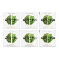 Simply Gum 심플리 껌 Awaken Peppermint Matcha 6팩