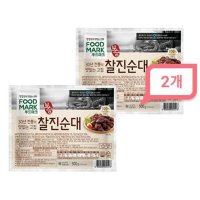 청정원 푸드마크 보승 찰진순대 500g 2개 2개