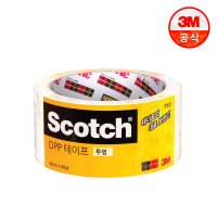 3M 스카치 P50 포장용 테이프 투명 x 40m