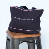 타미힐피거 토미 힐피거 Tommy Hilfiger 토트 캔버스 백 가방 DM2535