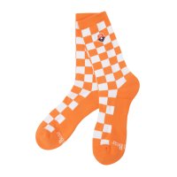 Golden Bear Checker board Mid Socks G6LAX23031ORX