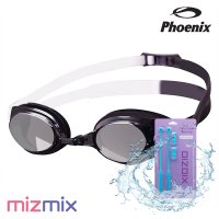 PHOENIX 피닉스 헬캣 미러 수경 귀마개 세트 - PR-208M-TT