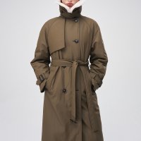 에트몽 ETMON Trench Padding Coat Olive