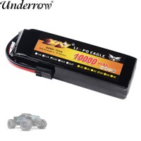 YW RC LiPo 배터리 트랙사스 1 10 자동차 UAV 멀티 로터 쿼드콥터 비행기 보트용 14 8V 10000mAh 45C 최대 60C 4S