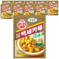 오뚜기 백세카레 순한맛  100g  10개