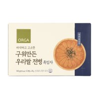 올가홀푸드 올가 기획3입 ORGA 구워만든 우리쌀 전병 흑임자 144gX3