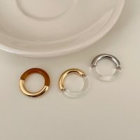 이쁜 반반 아크릴 반지 ring