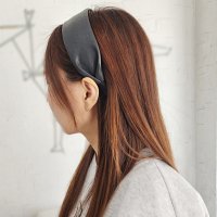 Very very simple Hair band 심플 에코 양가죽 헤어밴드