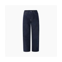 OUTSTANDING 30 S CINCH BACK SELVEDGE WIDE PANTS INDIGO