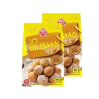 오뚜기 찹쌀 미니도나스 믹스 500g 2개