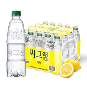 코카콜라 (본사직영)씨그램 라벨프리 450ml 20입(레몬/라임/플레인/피치)