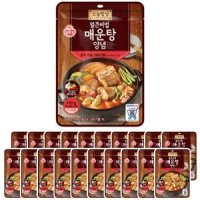 오뚜기 얼큰비법 매운탕양념 110g x 20개