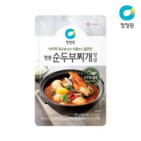 대상 청정원 고메레시피 짬뽕 순두부 찌개 양념 140gX13