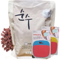 순수 오리고기 사료 1kg(200gX5개) 진짜잘먹는사료 +휴대용클리너2개