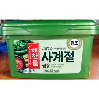 감칠맛 쌈밥장 캠핑 쌈장 캠핑용 쌈장1kg 1키로 1킬로