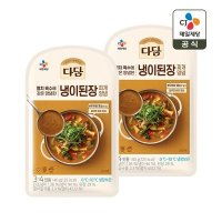 CJ제일제당 다담 냉이된장찌개 양념 140g x2개