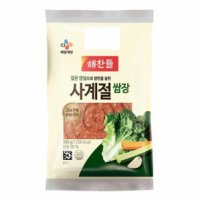 CJ제일제당 해찬들 사계절 쌈장 500g 봉 x10개