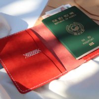 [홍대 원데이클래스] 여권케이스 여권지갑 천연가죽공예 PASSPORT006