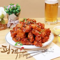 핑계닭강정 순살 닭강정 1100g (양념 택배 배달)  1박스