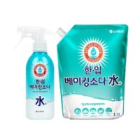 한입 베이킹소다수 400ml + 리필 1.2L  1세트