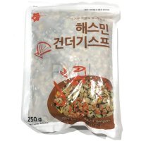 해스민 건더기스프 250g 별미튀김 동결건조파 계란지단 건조유부  1개