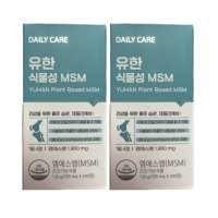 유한양행 식물성 MSM 4개월분