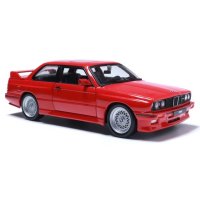 브라고 1 24 다이캐스트 1988 BMW 3 Series M3 클래식 옛날차