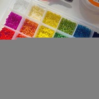 비즈 반지 목걸이 팔찌 DIY 만들기 키트 세트 컬렉션 악세사리 꽃 beads 마스크 공예