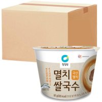 청정원 멸치 컵쌀국수 92g 12입 1박스